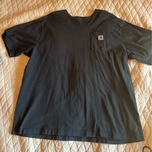 Carhartt Dark Gray Pocket Tee loose fit 2XL